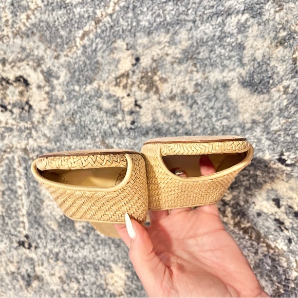 Veronica Beard Dali Raffia wedge sandal - Picture 10 of 12